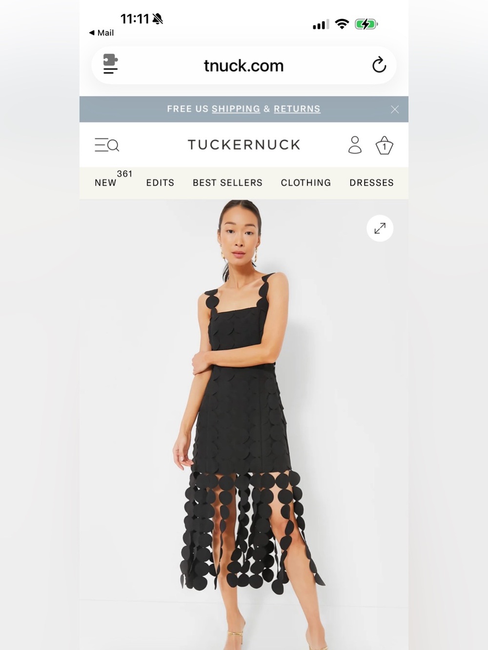 Tuckernuck Mercedes Maxi dress